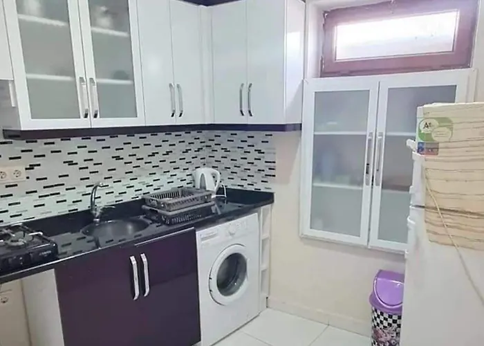 1 Bed W Balcony Sea Views & Roof Terrace Lejlighed Alanya